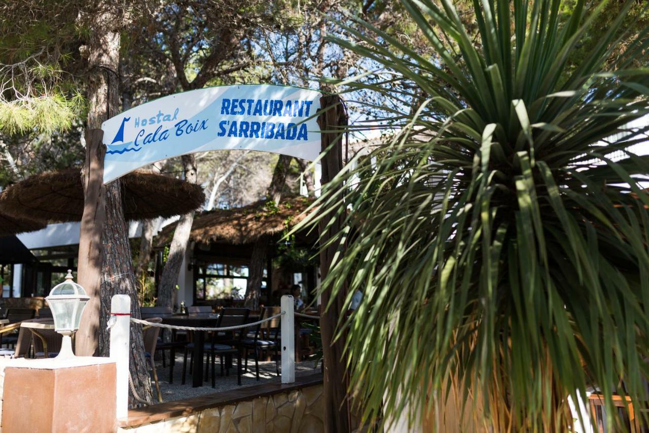 Hostal Cala Boix Es Cana Eksteriør bilde