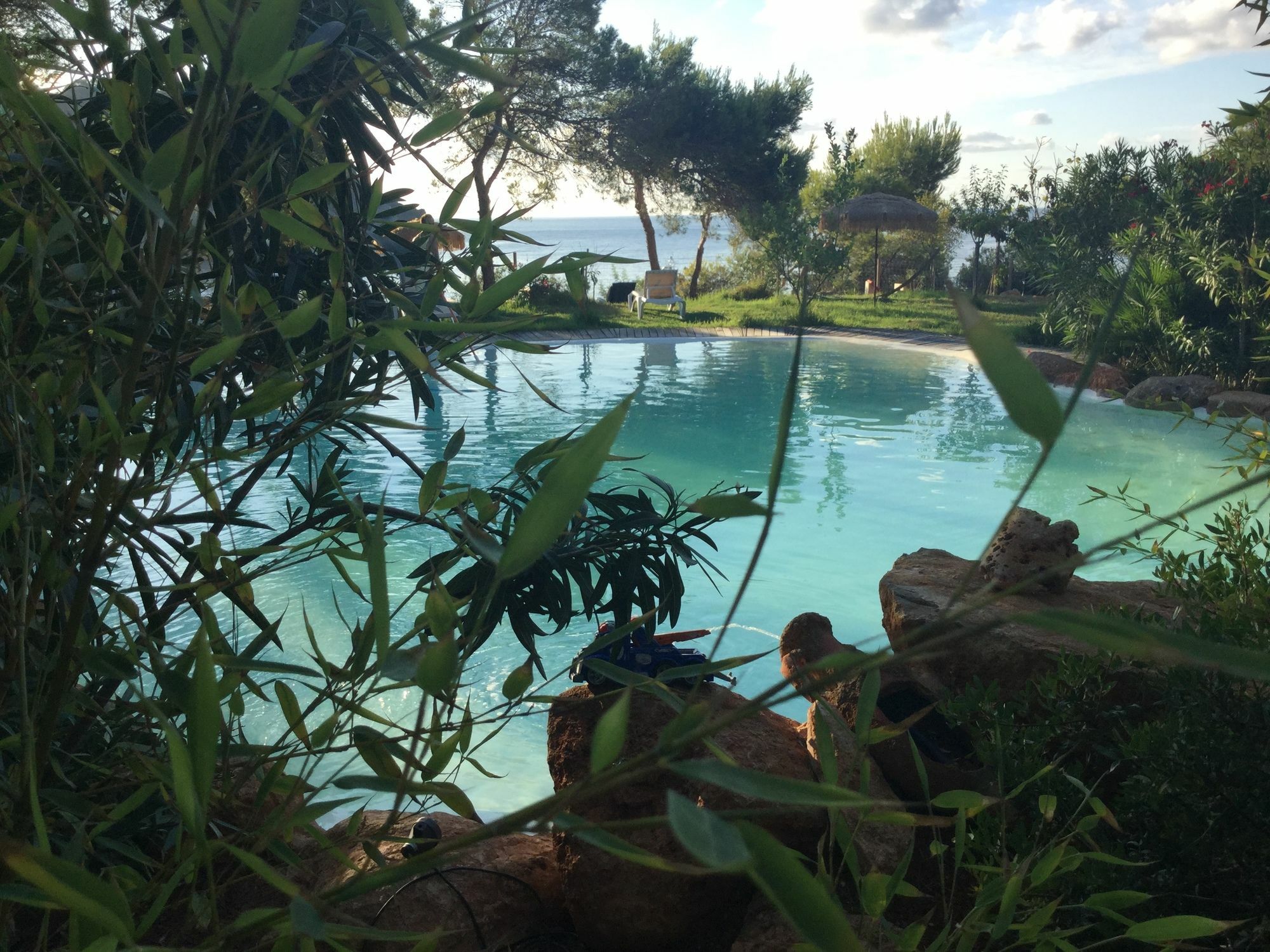 Hostal Cala Boix Es Cana Eksteriør bilde