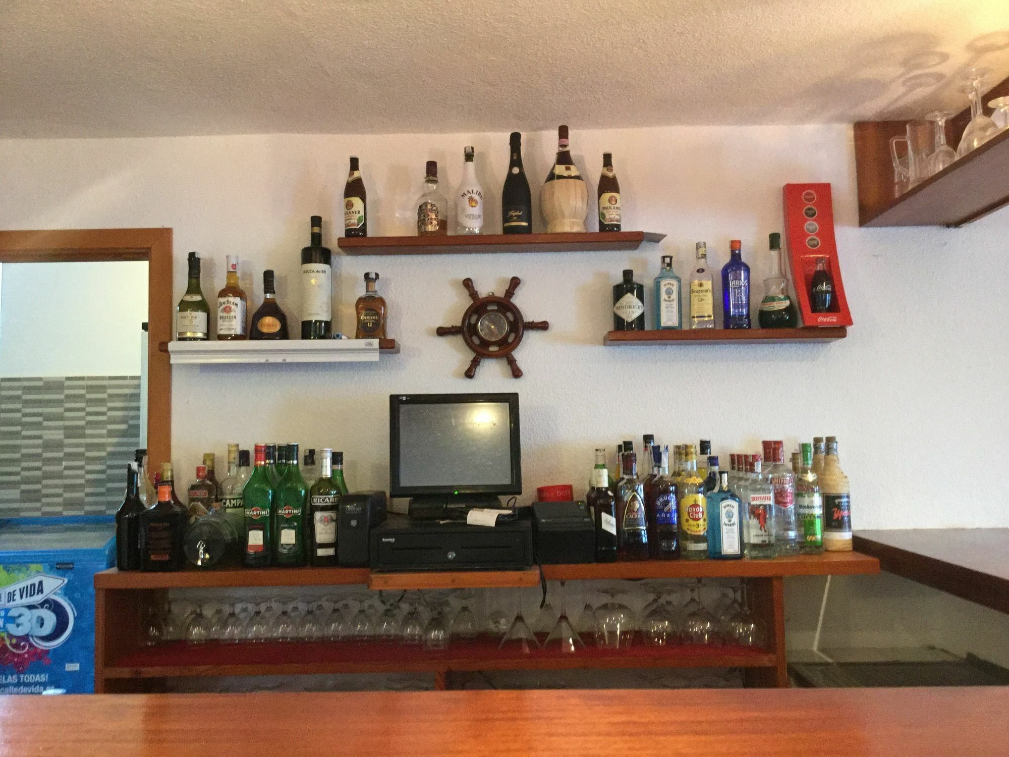 Hostal Cala Boix Es Cana Eksteriør bilde